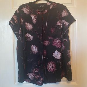 Professional Floral Blouse